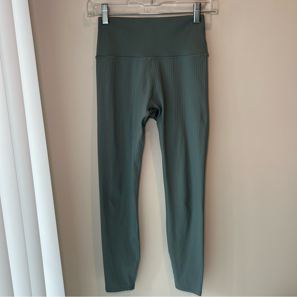 Vuori Inversion Rib Legging Blue/Green Size Extra Small - Picture 3 of 16